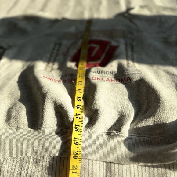 Vintage 80s Discus Athletic Sweatshirt OU Oklahoma Sooners Football Medium USA - Picture 11 of 16